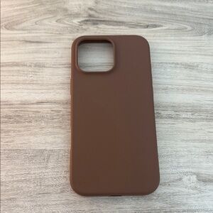 Brown iphone 16 pro max case